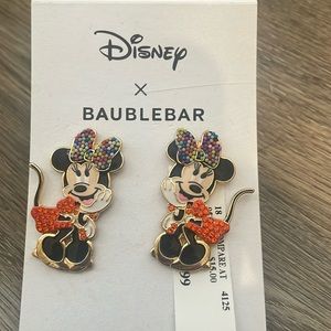 Disney Baublebar - Minnie earrings - new with tags